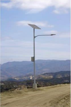 Bucky's Casino solar lighting installation