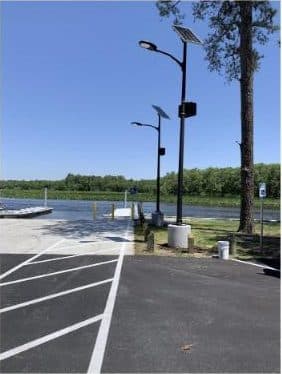 Phillips Landing | Solar Parking Lot Lighting