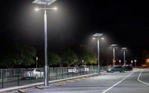 LED light fixture used for outdoor lighting